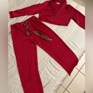 Good American 2piece Pajama set
